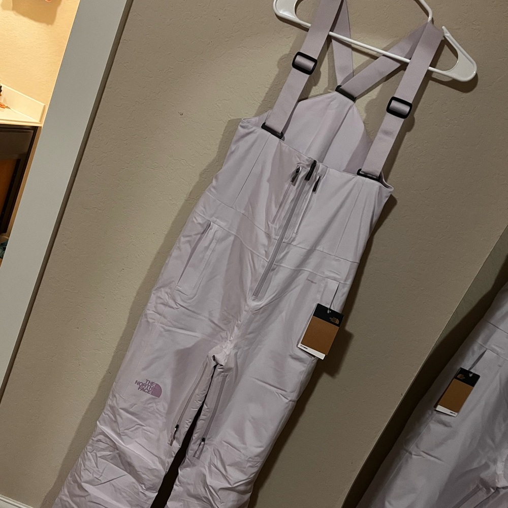 NWT North Face Lavender Women’s Snow Bib